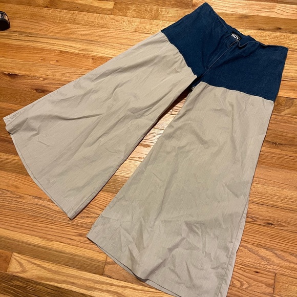 Boy London Pants & Jumpsuits Boy London Wide Leg Flare Pants Poshmark